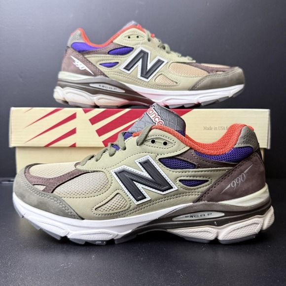 New Balance Other - New Balance 990v3 Men's Made In USA Teddy Santis Tan Orange 2023 Size 7.5 Shoes